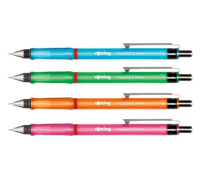 Vulpotlood rOtring Visuclick 2B 0.7mm assorti